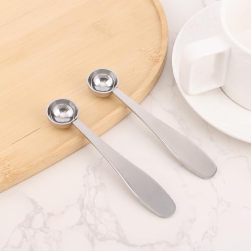 2pcs Stainless Steel 1 Gram Matcha Spoons