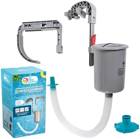 U.S. Pool Supply Pool Skimmer - Above Ground Pool Floating Surface Skimmer