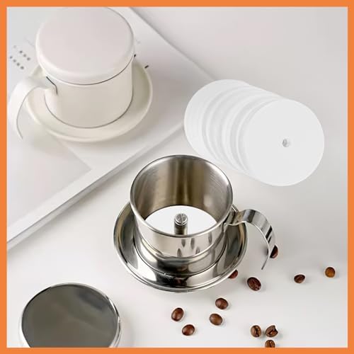 300Pcs Percolator Coffee Filter, 3.75in Unbleached Disposable Coffee Filter