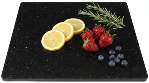 Granite Cutting Board for Kitchen 16×12 Inch black