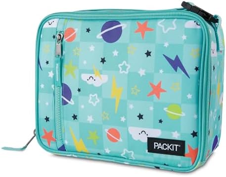 PackIt Freezable Classic Lunch Box, Happy Clouds