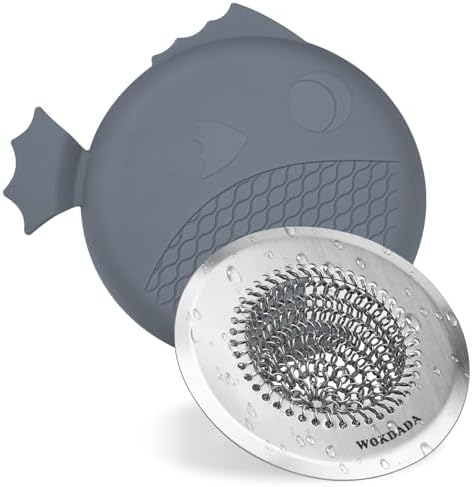 Upgraded Reversible Sink Drain Strainer & Kitchen Sink Stopper Set