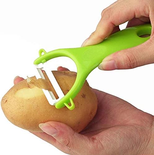 COLIBROX Peelers Grate and Julienne - Fruit and Vegetable Peeler Set Quickly Peels Apple, Potato, Corn, Ginger, Citrus, Avocado, Mango and More