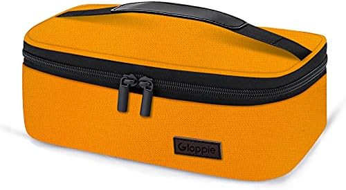 Gloppie Small Lunch Bag, Insulated Lunch Box for Adults & Kids, Orange