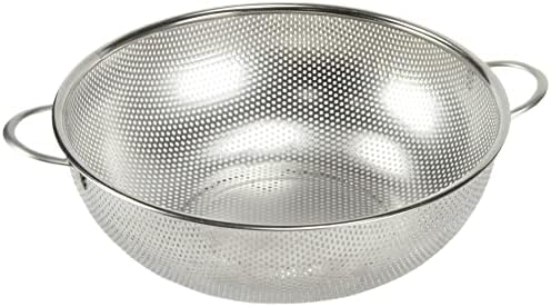 Chef Craft Select Microperforated Colander, 5 Quart, Stainless Steel