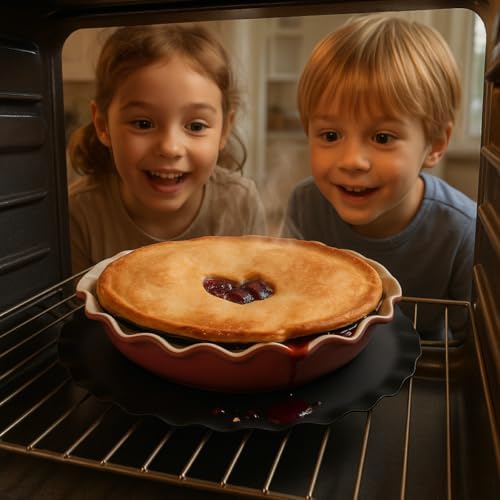 Mrs. Anderson’s Baking Non-Stick Pie Drip Catcher Pan, Carbon Steel with Premium Non-Stick Coating, PFOA and BPA Free