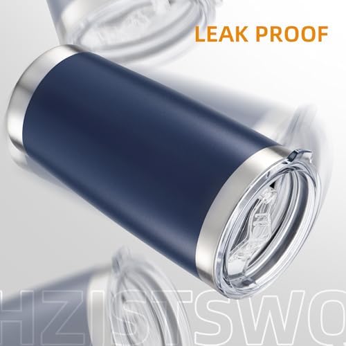 20oz Tumbler Bulk with Lid Stainless Steel Tumblers, 6 Pack