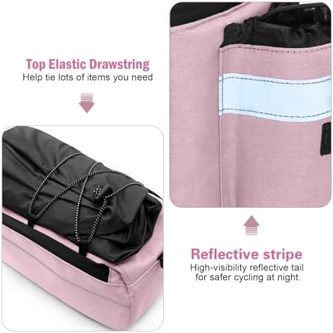 RAYMACE Bike Rear Rack Bag, Bike Trunk Cooler Bag