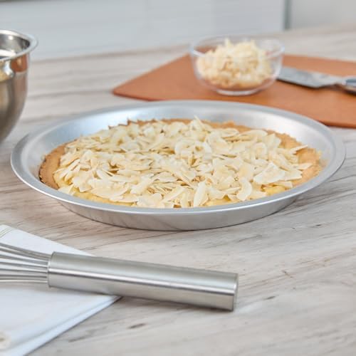 Restaurantware Aluminum Gauge Pie Pan, 11.9 In, 12 Pack