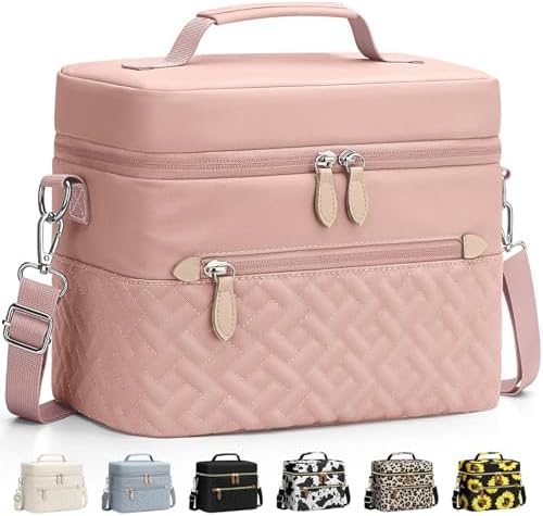 Capolo Lunch Bag for Women Men Insulated Lunch Tote Leakproof Lunchbox Bags