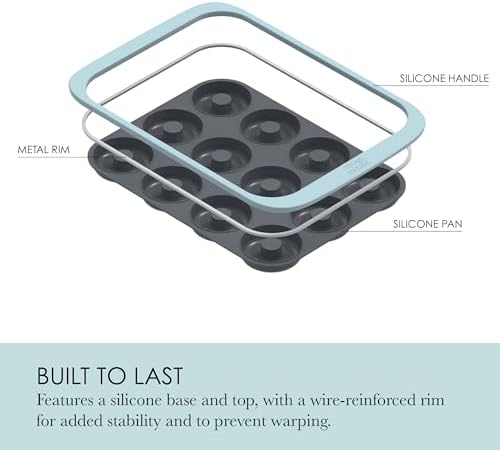 Chicago Metallic Silicone Donut Pan - 1.4 Inch