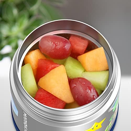 THERMOS FUNTAINER Kids Food Jar with Spoon, 10oz, Mario Kart
