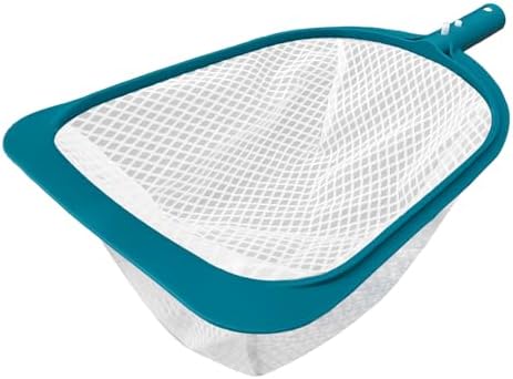 POOLWHALE Pool Spa Leaf Skimmer Net - Ultra Fine Mesh Diamond Netting with 5" Deep Bag for Above Ground Pools, Ponds, Hot Tubs, Spas and Fountains Removing Leaves & Debris(No Pole)