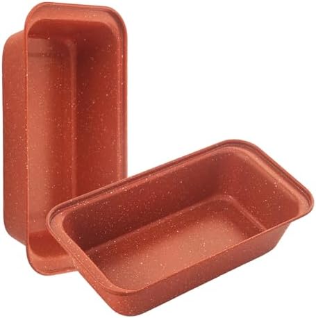 2-Pack Loaf Pan, Nonstick Bread Pans, 10In Banana Bread Pan, Bread Pans for Homemade Bread, Loaf Pan for Family Parties, Beginner Bakers