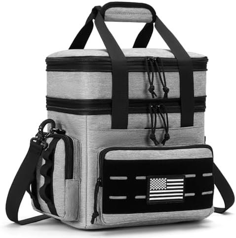 holuxer Lunch Bag & Lunch Box for Men - Tactical Large Soft