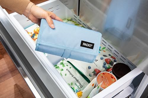 PackIt Freezable Lunch Bag, Sky Blue