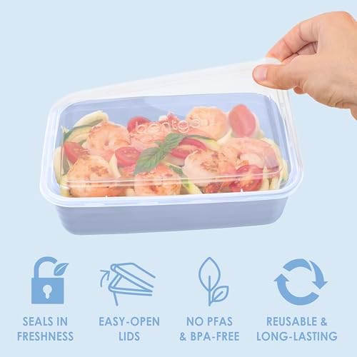 Bentgo Prep Meal Prep Containers with Lids, 20 Piece, PFAS & BPA-Free