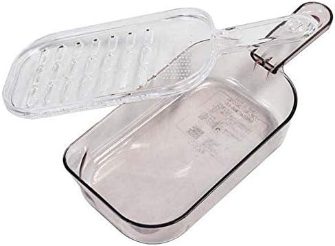 JapanBargain, Japanese Plastic Zester Grater – Multi-Purpose Fine Grater for Vegetables, Fruits, Cheese, Garlic, Ginger, Wasabi – BPA-Free, Dishwasher Safe, Made in Japan