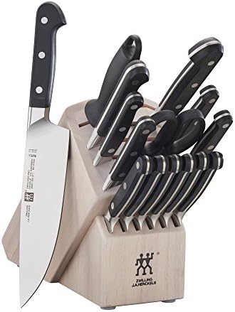 ZWILLING Pro 16-pc Knife Block Set - White