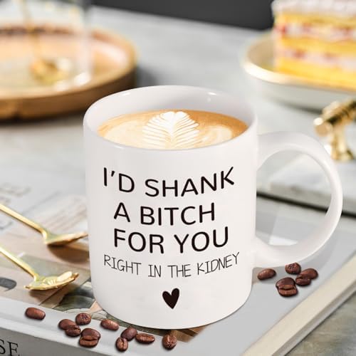 Friendship Gifts 11oz Novelty Coffee Mug for Girlfriend Sister Besties BFF