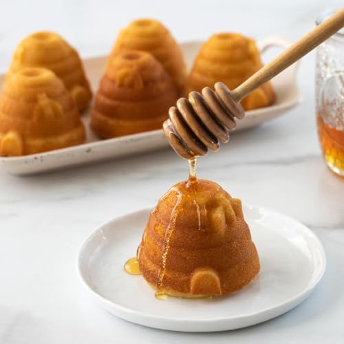 Nordic Ware Beehive Cakelet, 3 Cup Capacity, Toffee