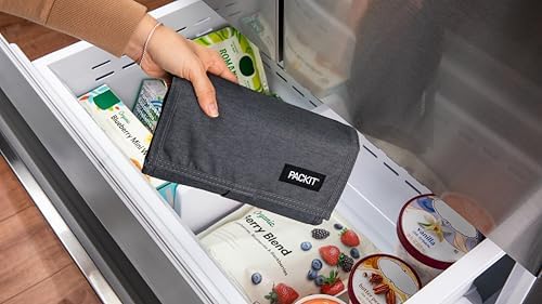 PackIt Freezable Lunch Bag, City Charcoal