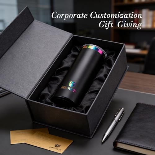 Joyclub 20 oz Tumblers Bulk 10 Pack Rainbow Stainless Steel Skinny Straight