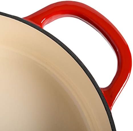 Crock-Pot Crock Pot Artisan Enameled Cast Iron Braiser W/Lid, Scarlet Red, 5 quarts (Pack of 2)