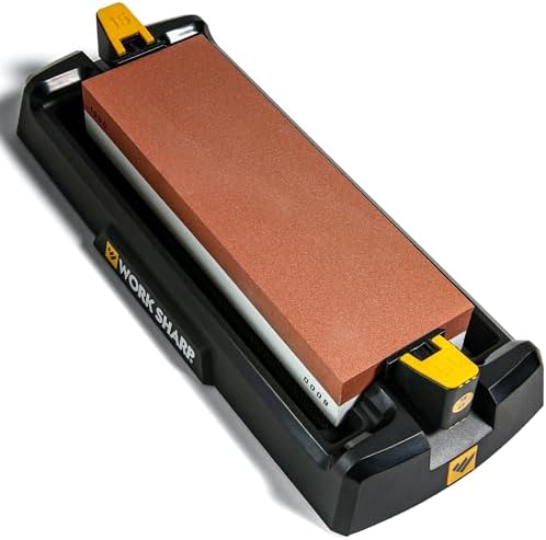 Work Sharp Benchtop Whetstone Knife Sharpener - For Knives & Edged Tools - Kitchen, Pocket, & Fillet Knives