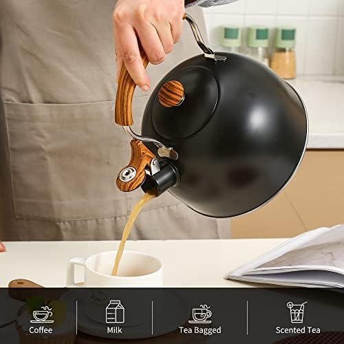 LONFFERY Tea Kettle for Stove Top