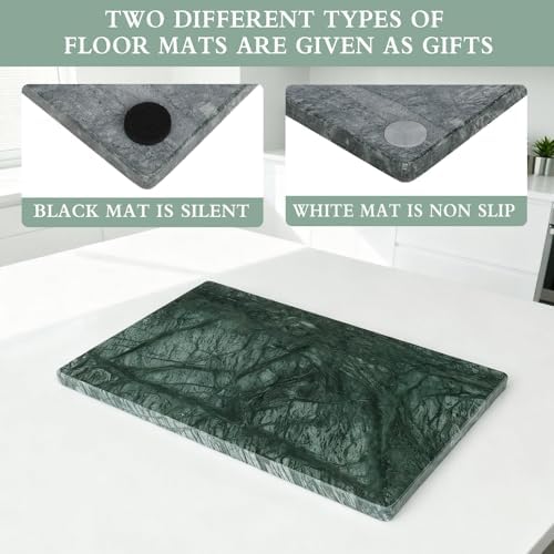 Marble Cutting Board for Kitchen 12×8 Inch green