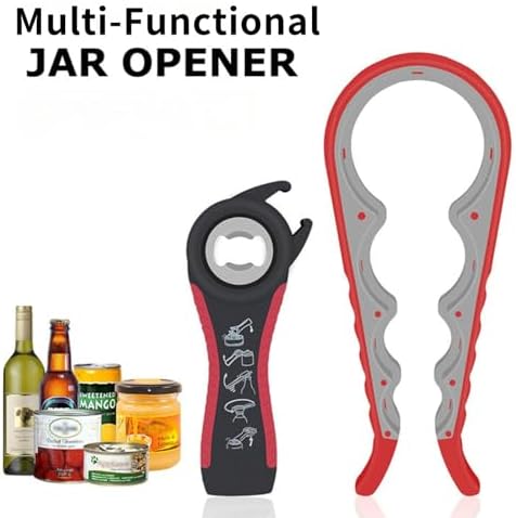 Jar Opener Ergonomic Lid Remover For Seniors Arthritis Weak Hands