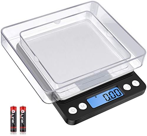 Diyife Digital Kitchen Scale 500g/0.01g, High Precision Cooking Food Scale