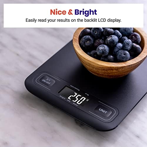 Etekcity Food Kitchen Scale, Digital Grams and Ounces, Medium