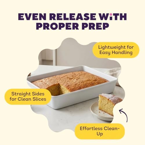 Wilton Aluminum Rectangular Sheet Pan, Made Without PFAS, 9 x 13 in.