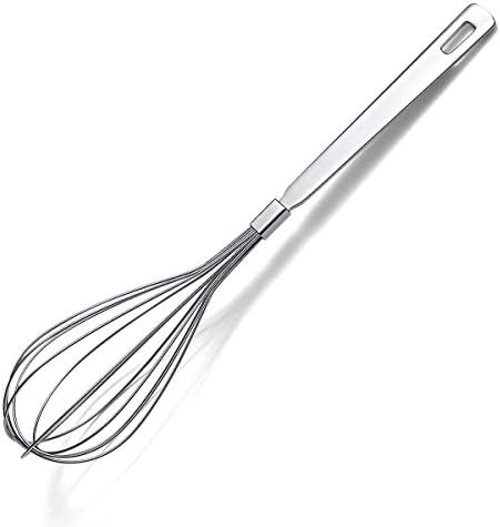 Whisk, Berglander Whisks For Cooking, Stainless Steel Balloon Whisk, Sturdy Kitchen Wire Whisk Set for Cooking, Baking, Blending, Whisking, Beating, Stirring, Dishwasher Safe, Easy to Clean