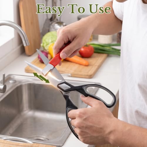 Garden Tool Pruning Shear Blade Sharpener, Kitchen Knife Sharpener