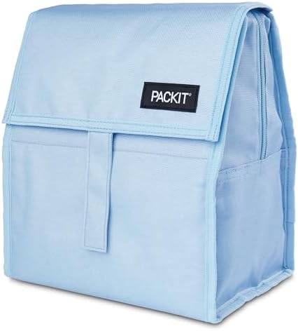 PackIt Freezable Lunch Bag, Sky Blue