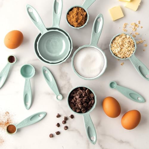 Bundt Measuring Spoons, Sea Glass