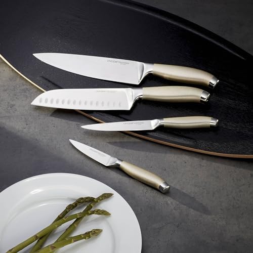 Oneida Preferred Stainless Steel Kitchen Cutlery Set – 7 Piece Essential Knife Set for Daily Cooking Needs, Metallic Finish
