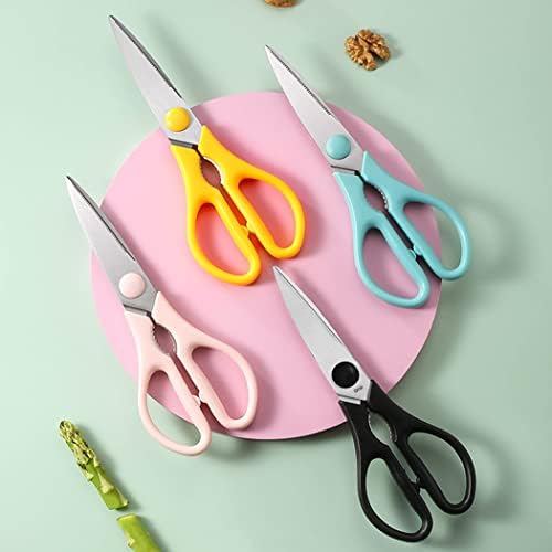 Black Grey Kitchen Shears, Rkqoa Kitchen Scissors Heavy Duty Cooking Scissors, Dishwasher Safe Scissors Kitchen House Essentials Supplies, Stainless Steel Sharp Utility Shears for Chicken etc