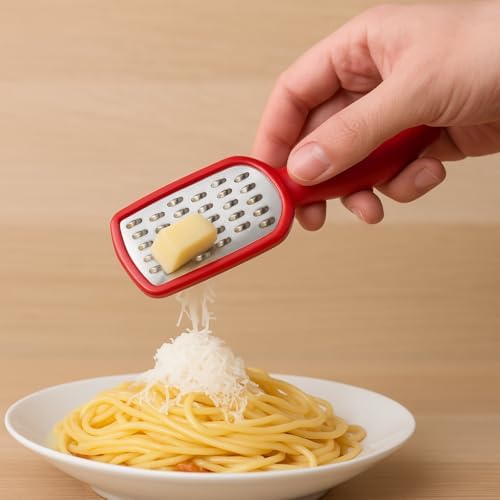 2 Pcs. Stainless Steel Mini Grater Cheese Garlic Nutmeg Chocolate 5" BPA Free