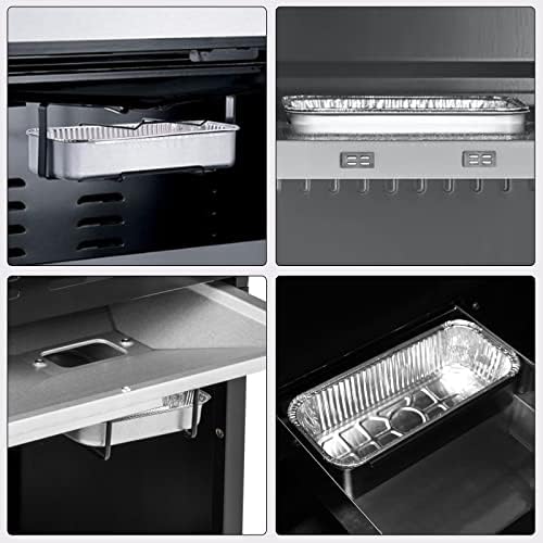 Uniflasy 60 Pack Drip Pan Accessories for Weber SmokeFire EX4 / EX6 / EPX6