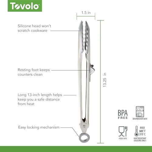 Tovolo, Tongs Tip Top Gray