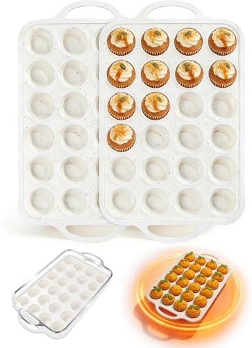 3Pack Silicone Muffin Pan with Metal Frame