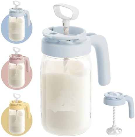 Papablic Breast Milk Pitcher, Formula & Baby Feeding Container, Blue