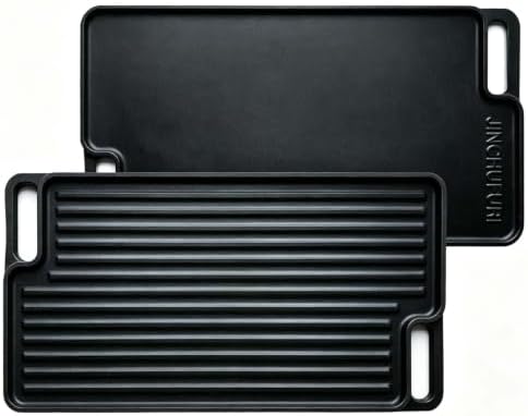 Reversible Cast Iron Griddle Pan 16 Inch