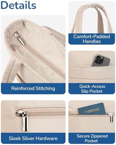 Aosbos Lunch Tote Bag,Insulated Lunch Bag For Women,Work,Office