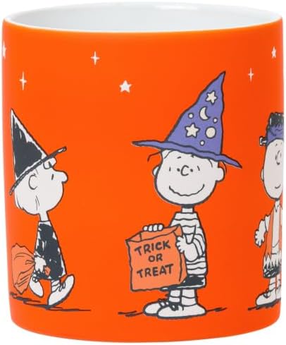 Silver Buffalo Peanuts Halloween Boo Crew Costume, Ceramic Mug, 20oz