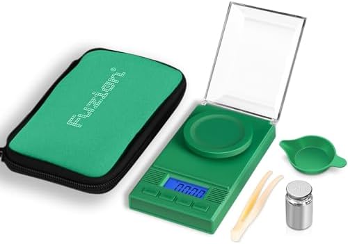 Fuzion Digital Milligram Scale 50g/0.001g, Powder Scale 6-in-1 Kit